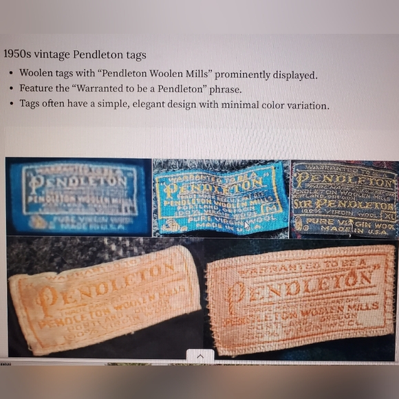 Vintage Pendleton Jacket W-small or Slim Medium - Picture 11 of 11